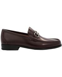 Ferragamo - Salvatore Gancini Ornament Moccasin, Size 5.5 - Lyst