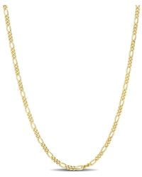 Amour - 2.2Mm Figaro Chain Necklace - Lyst