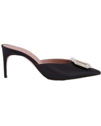 Malone Souliers - Mona 70 Satin Mules - Lyst