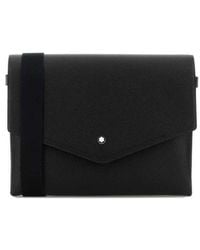 Montblanc - Leather Companion Crossbody Bag 000 Borse A Tracolla - Lyst