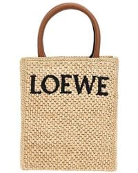 Loewe - Vertical Tote Mini Handbag - Lyst