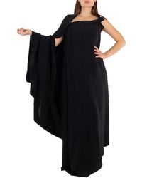 Balenciaga - Ladies Draped Asymmetric Dress, Brand Size 36 (Us - Lyst