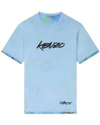 KENZO - X Futura 2000 Reversible Cotton T-Shirt - Lyst