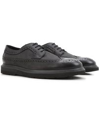 Tod's Mens Dress Brogue Shoes In Black