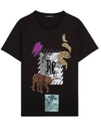 Roberto Cavalli - Avalon E Graphic Print Slim Fit T-Shirt - Lyst