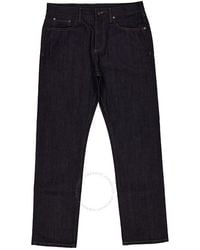 Burberry - Harison Straight Leg Denim Cotton Jeans, Waist - Lyst