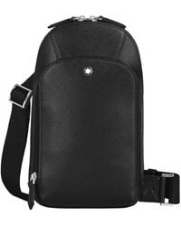 Montblanc - Sartorial Leather Sling Bag - Lyst