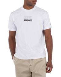 Emporio Armani - Crusher Graphic Print T-Shirt - Lyst