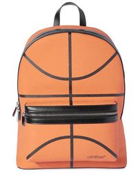 Off-White c/o Virgil Abloh - Basket Round Logo Backpack - Lyst
