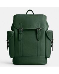 COACH - Hitch Leather Backpack - Lyst