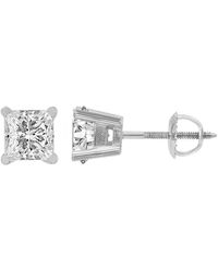 Brilliant Diamond - 14Kt 1.50 Carat Lab Grown Diamond Stud Earrings For - Lyst