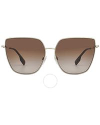 Burberry - Alexis Brown Gradient Butterfly Sunglasses Be3143 110913 61 - Lyst