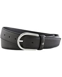 Montblanc - Horseshoe Buckle 35 Leather Belt - Lyst