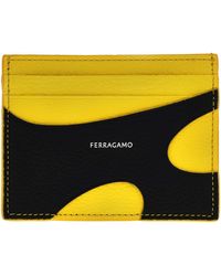 Ferragamo - Cut Out Detail Credit Card Holder - Lyst