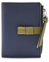 Loewe - Slim Zip Bifold Compact Wallet - Lyst