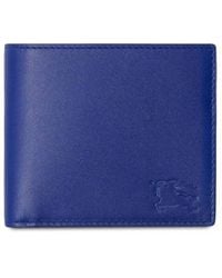 Burberry - Ekd Logo Embossed Leather Bifold Wallet - Lyst