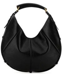 Saint Laurent - Leather Medium Mombasa Shoulder Bag Neronero Borse A Mano - Lyst