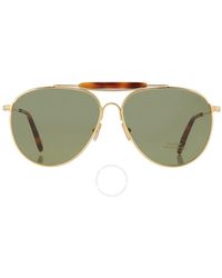 Tom Ford - Raphael Green Pilot Sunglasses Ft0995 30n 59 - Lyst
