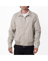 Burberry - Heron Logo Embroidered Bomber Jacket, Brand Size 50 Us - Lyst