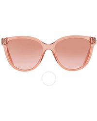 Ferragamo - Pink Gradient Cat Eye Sunglasses Sf1056s 838 57 - Lyst