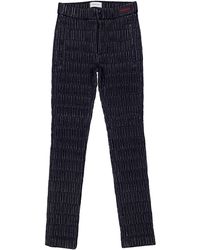 Ferragamo - Quilted Nylon Padded Trousers, Brand Size 46 Waist - Lyst