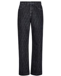 Fendi - 5-Pocket Denim Trousers, Waist - Lyst