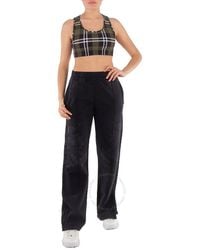 Burberry - Immy Vintage Check Cropped Tank Top - Lyst
