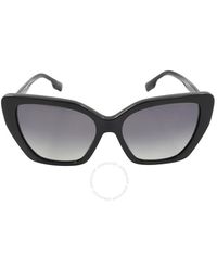 Burberry - Tamsin Grey Gradient Butterfly Sunglasses - Lyst