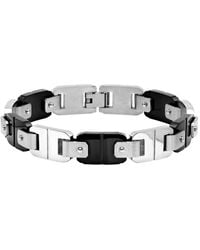 Robert Alton - Stainless Steel And Mariner Link Bracelet - Lyst