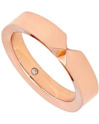 Chaumet - 18K Rose Triomphe De Diamond Wedding Band - Lyst