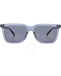 COACH - Blue Square Sunglasses Hc8385u 579487 54 - Lyst