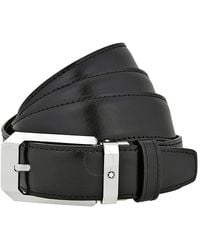 Montblanc - Reversible Leather Belt - Lyst