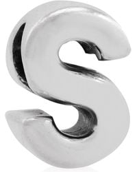PANDORA - Letter S Charm - Lyst