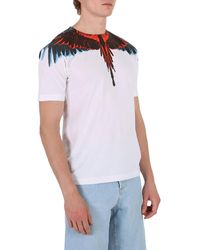 Marcelo Burlon - Icon Wings Cotton T-shirt - Lyst