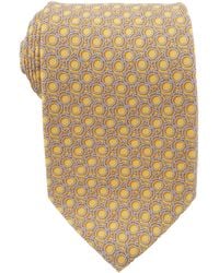 Ferragamo - Gancini Print Silk Tie - Lyst