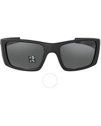 Oakley - Fuel Cell Polarized Black Iridium Wrap Sunglasses Oo9096 9096b3 60 - Lyst