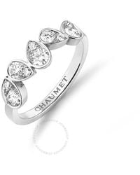 Chaumet - 18K Josephine Ronde D'Aigrette Diamond Ring - Lyst