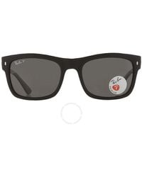 Ray-Ban - Polarized Square Sunglasses Rb4428 601s48 56 - Lyst