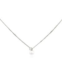 Swarovski - Matrix Pendant Pendant Rhodium Shiny - Lyst