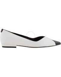 Tory Burch - Triangle Pointed-toe Ballet Flats - Lyst
