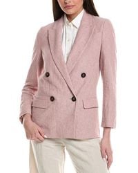 Brunello Cucinelli - Light Linen Blazer, Brand Size 42 (Us - Lyst