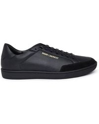 Saint Laurent - Court Classic Low Top Sneakers, Brand Size 40 Us - Lyst