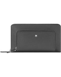 Montblanc - Sartorial Zipped Leather Bag - Lyst