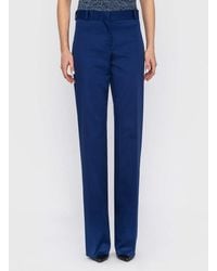 Ferragamo - Ferragamo Cotton Gabardine Sport Trousers - Lyst