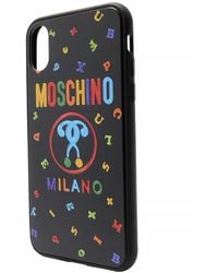 Moschino - Letter Logo Iphone X Case - Lyst