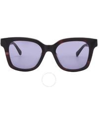 Moncler - Audree Violet Square Sunglasses Ml0266-f 62y 50 - Lyst