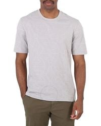 Ferragamo - Salvatore Gancini Logo Cotton T-shirt - Lyst