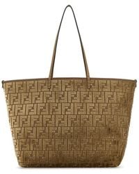 Fendi - Ff Logos Tote Bag - Lyst