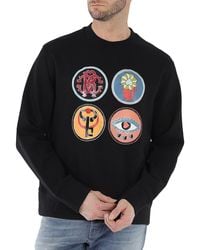 Roberto Cavalli - Lucky Symbol Sweatshirt - Lyst