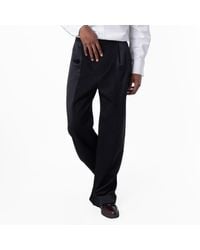 Saint Laurent - Flared Tuxedo Pants, Brand Size 48 (Waist - Lyst